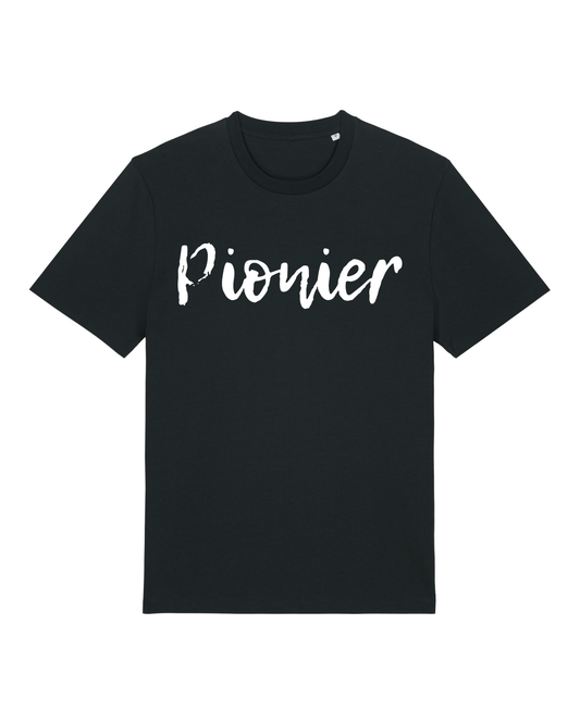 Pionier T-Shirt Schwarz – Offizielles Fabrice Richter-Reichhelm Merchandise