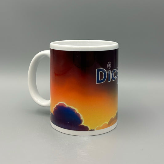 DiceSky Fan-Tasse „Wolkenglück“