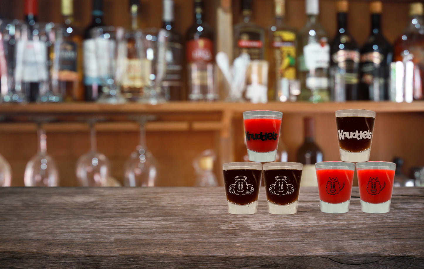 Knuddels Schnapsgläser-6er-Set