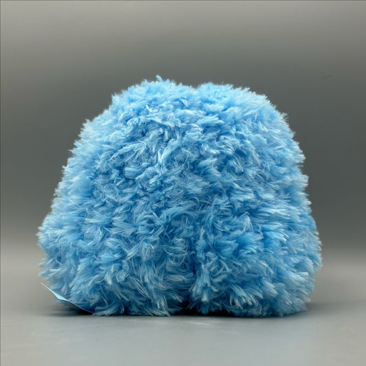 Der blaue Plüschknuddel