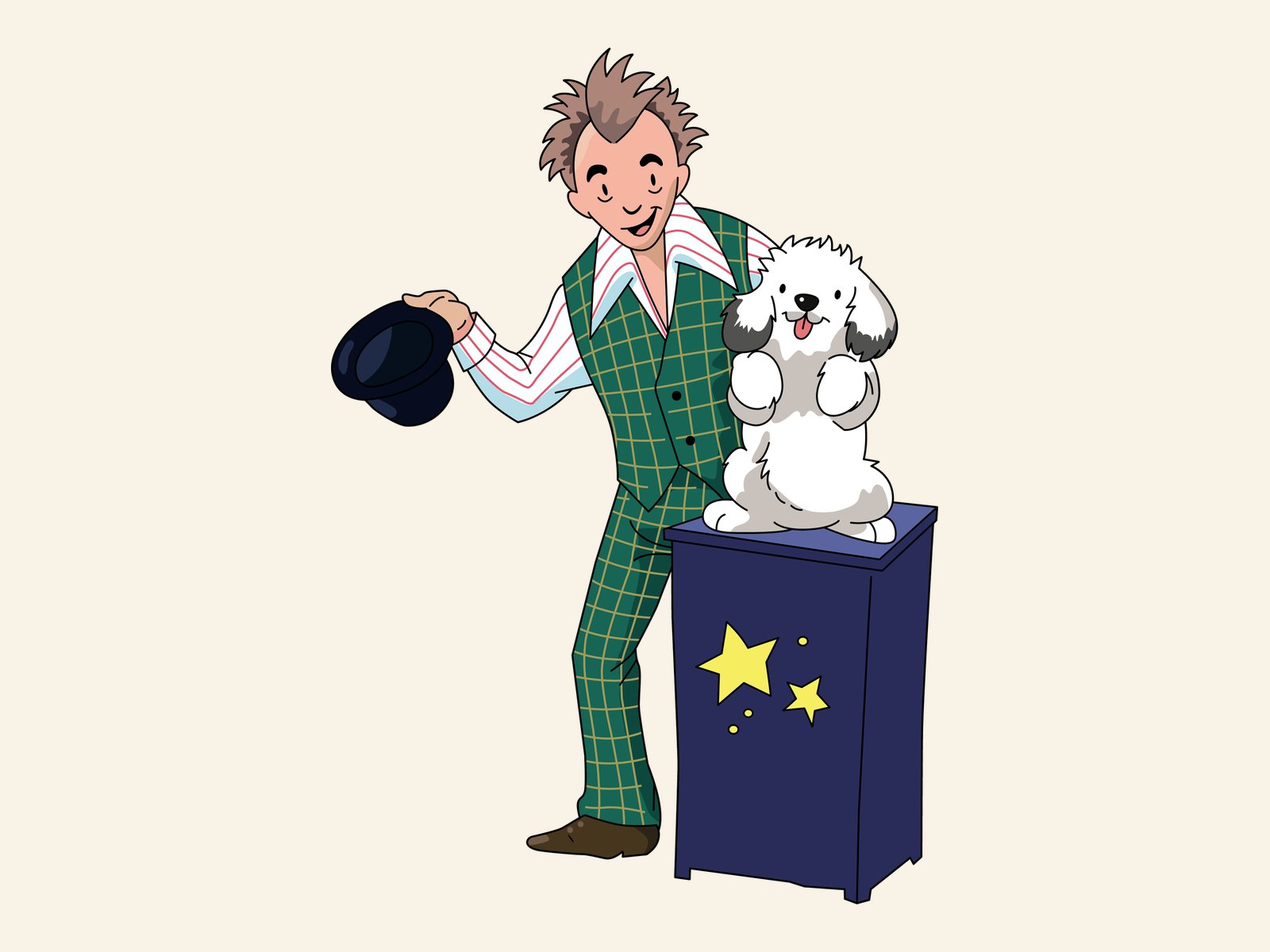 Vektorisierte Illustration für Tilo Schoppe