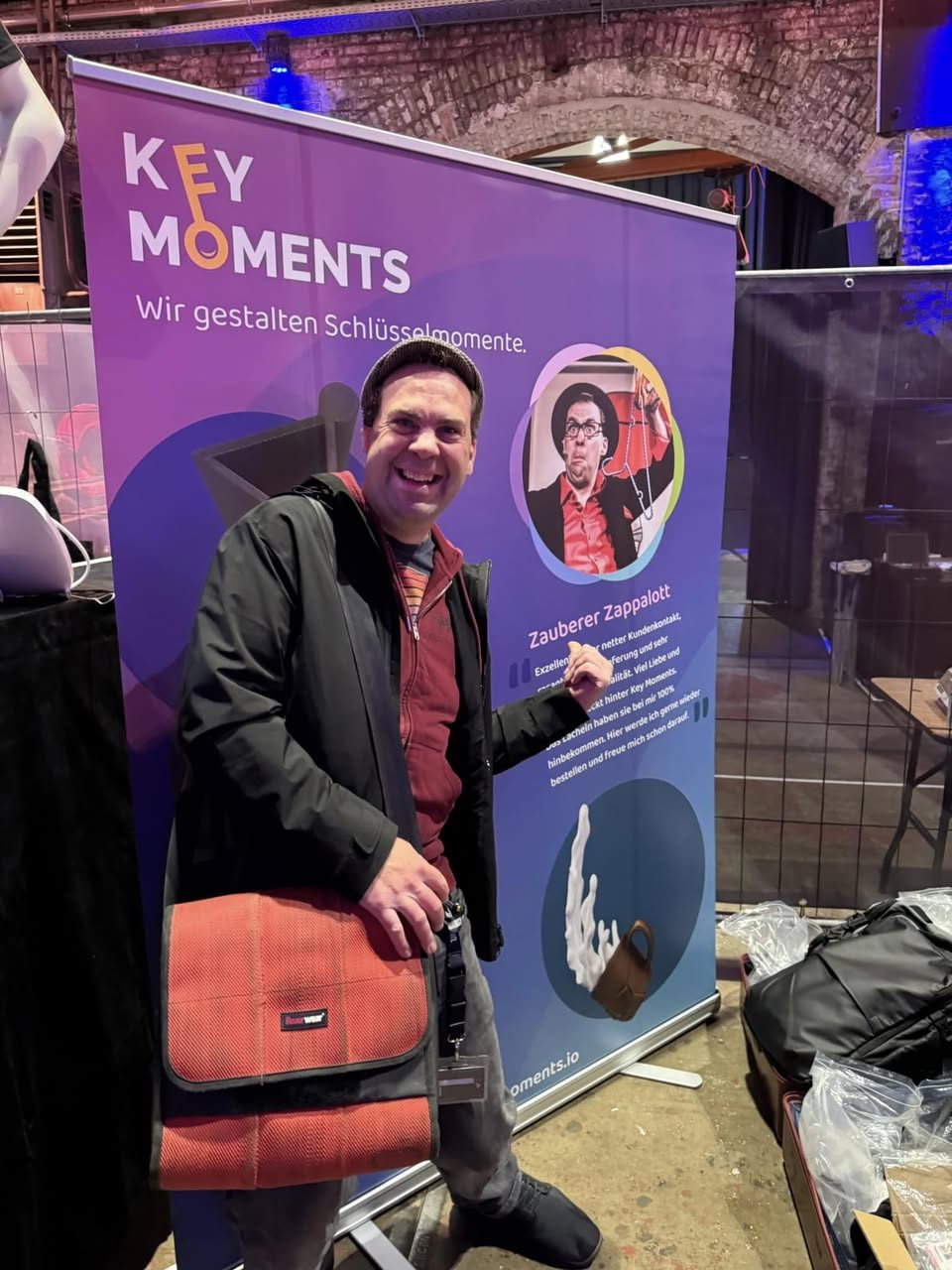 ZaPPaloTT an unserem Stand auf der MAGICA 2024